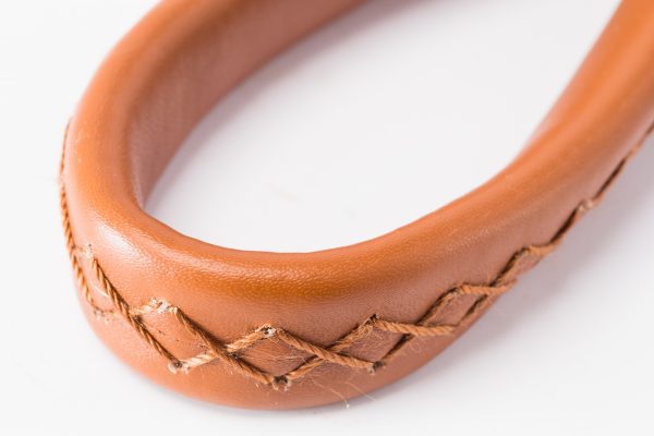 Shorty designer leather dog lead by IWOOF