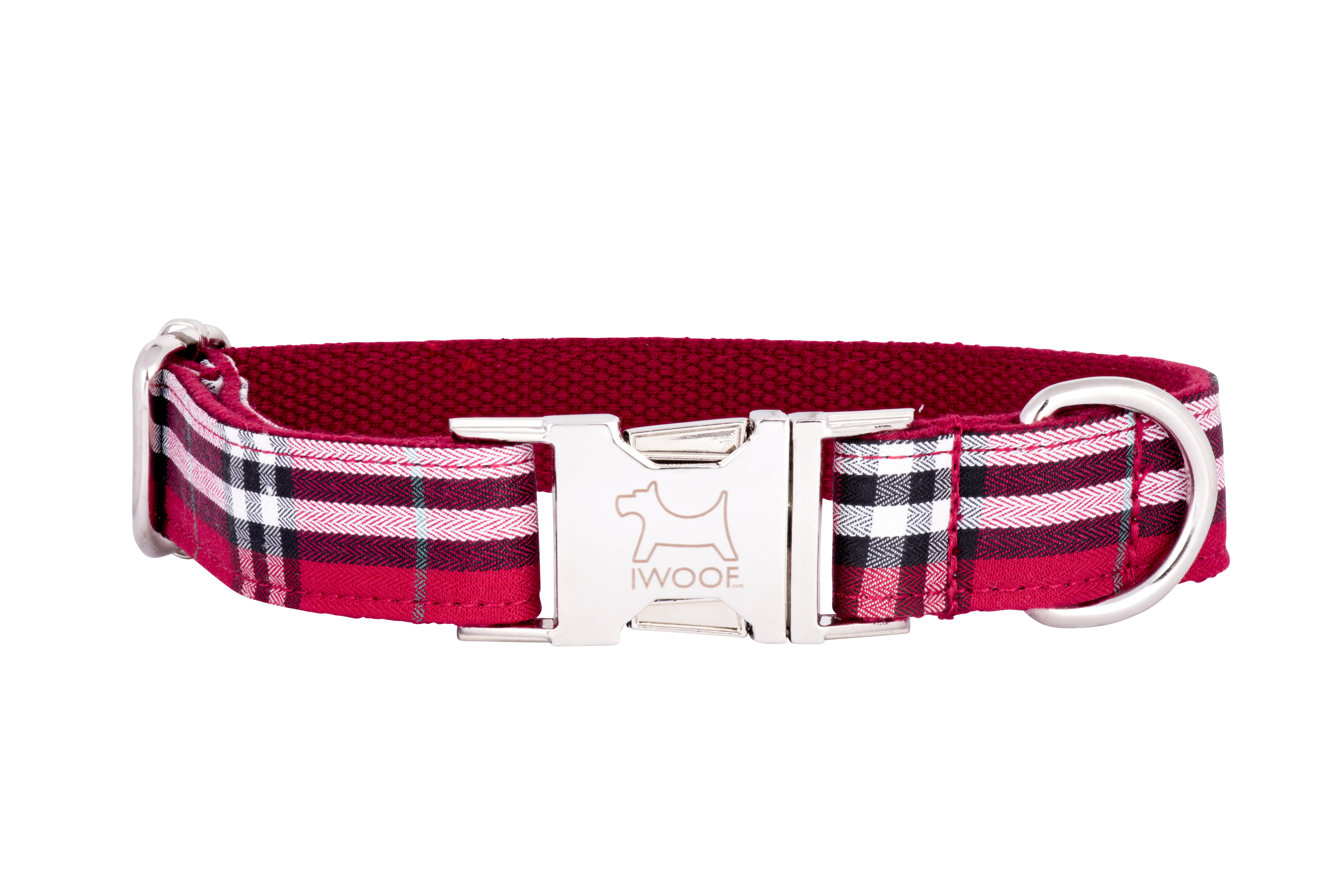 Tomato designer dog collar and dog lead set by IWOOF