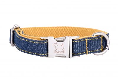 Surfer designer dog collar and lead by IWOOF