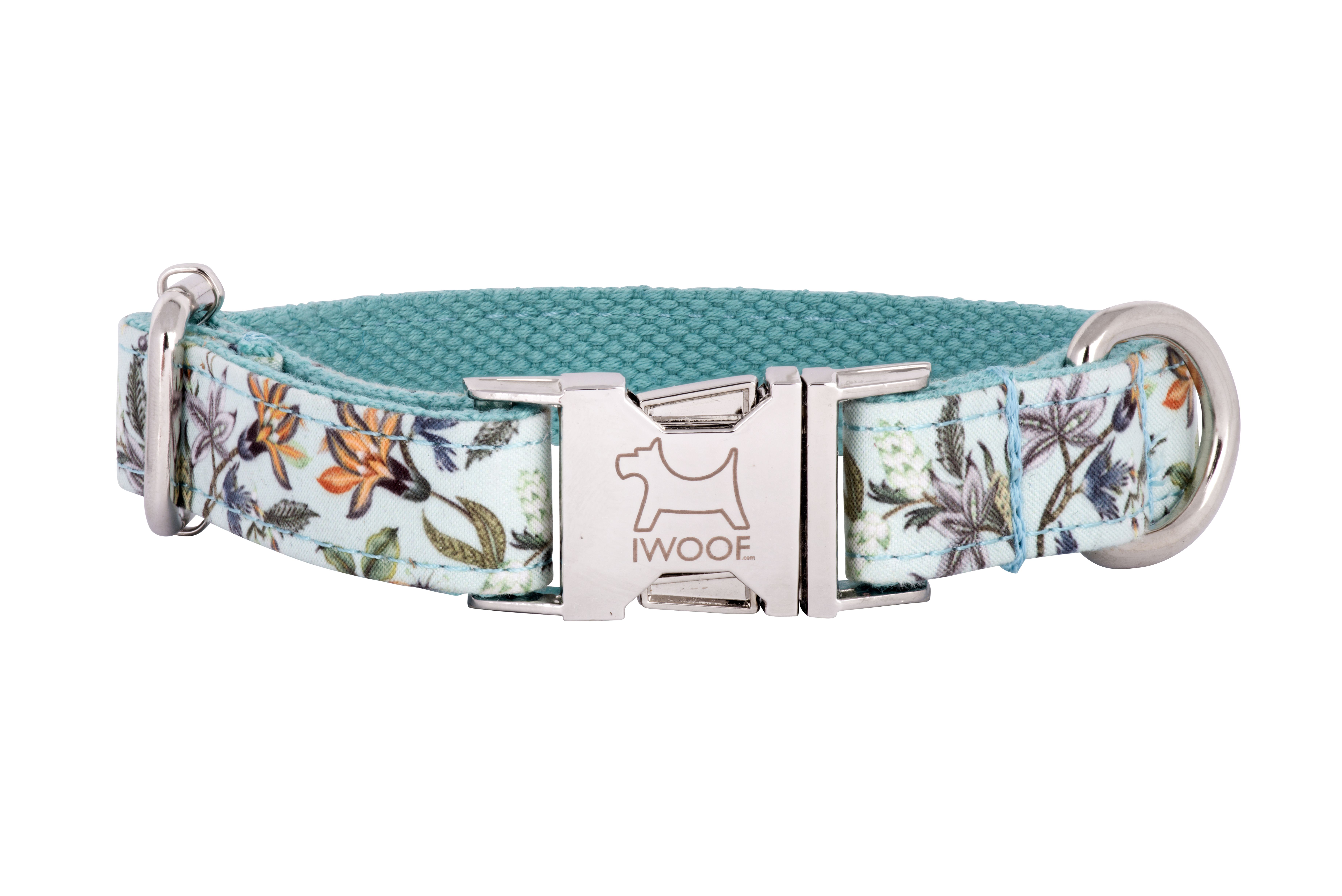 Meadow designer dog collar and designer dog lead by IWOOF