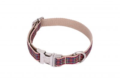 Strawberry Tart designer dog collar and dog lead set by IWOOF