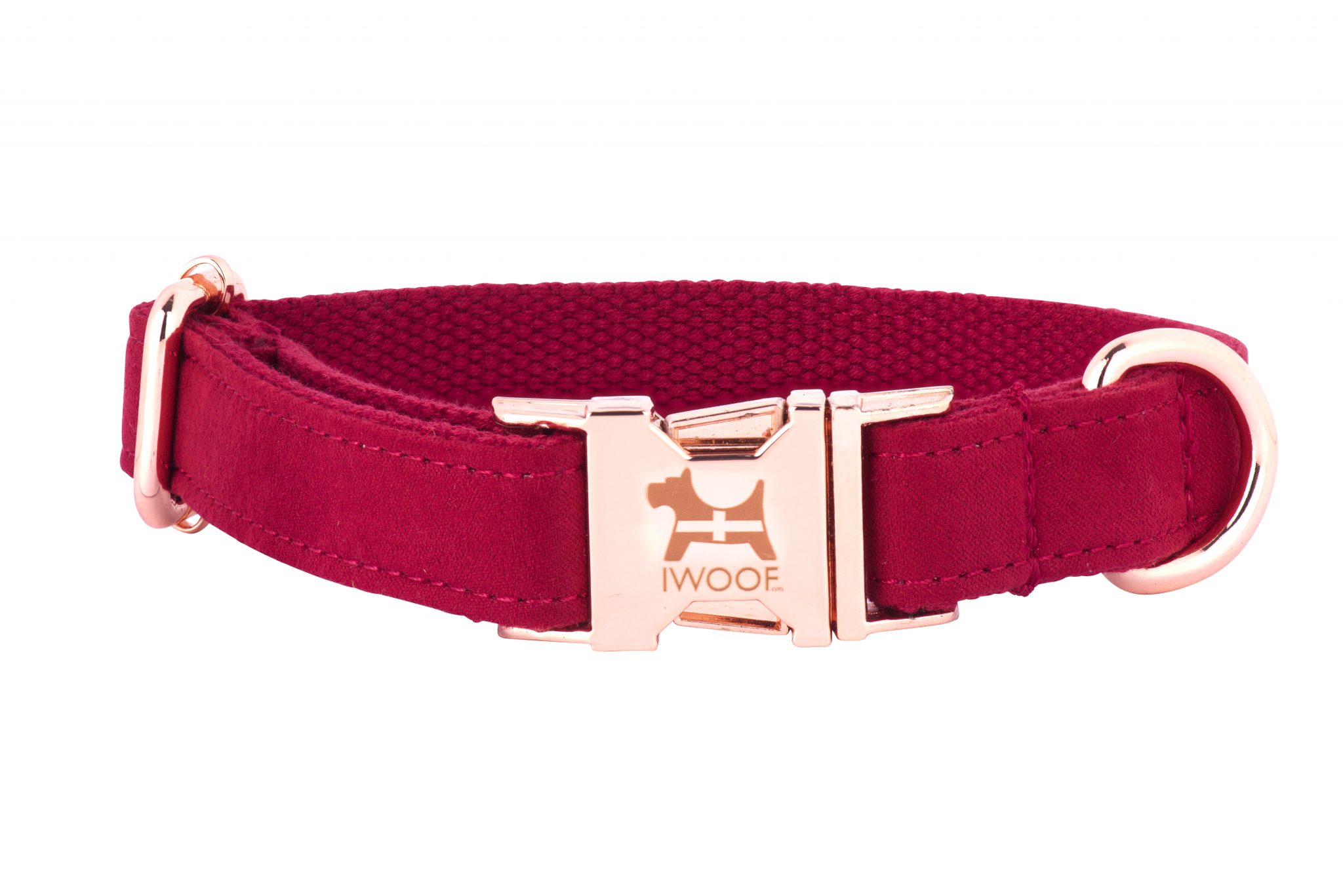 Cornish Red designer dog collar and lead by IWOOF